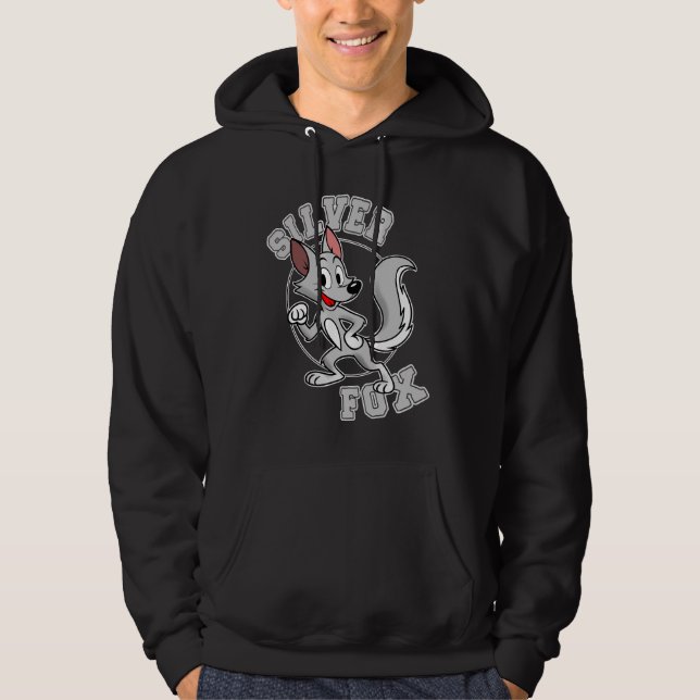 Silver Fox Hoodie (Front)