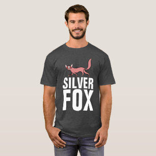 SILVER FOX, Men's  Birthday T-shirts