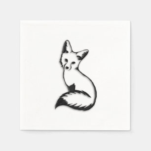 Silver Fox Napkin