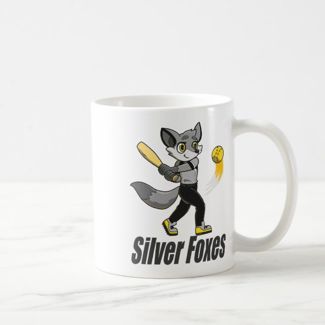 Silver Foxes Softll  Coffee Mug (Right)