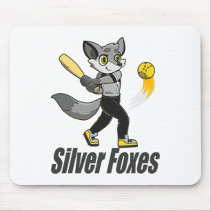 Silver Foxes Softll Mouse Pad