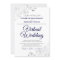 Silver Frills Navy Blue & White Virtual Wedding