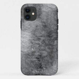Silver Fur iPhone 11 Case
