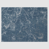 Silver Galaxy Star Map Series Design 1