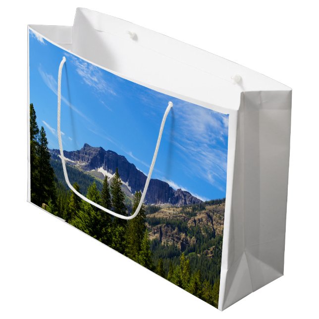 Silver Gate Montana Large Gift Bag (Front Angled)