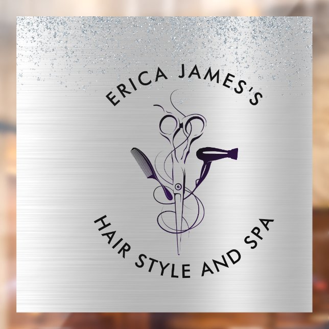 Silver Glitter Beauty Salon (Sheet 2)