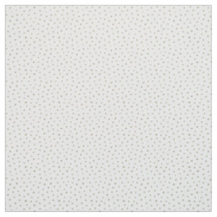 Silver glitter dots fabric