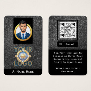 Silver Glitter Private Security IT Professional