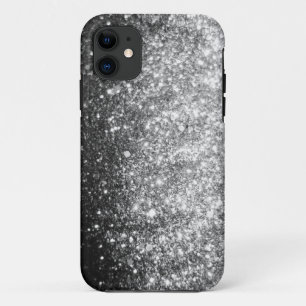 Silver GLitter Sparkle iPhone Case