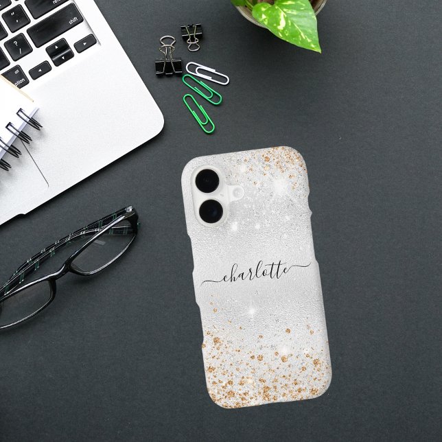 Silver gold glitter  name (Creator Uploaded)