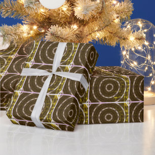 Silver Gold n Black Wrapping Paper