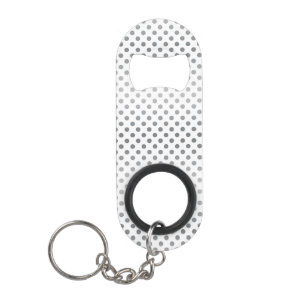 Silver Gradient Polka Dots by Shirley Taylor