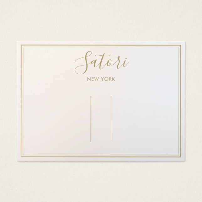 Silver Gray Ombre Script Hair Accessory Display (Front)