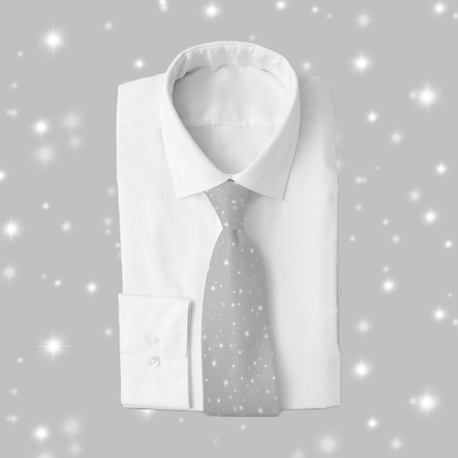 Silver Gray Starlight Tie (Creator Uploaded)