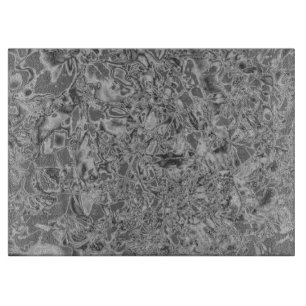 Silver & Grey Art Chopping Board