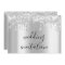 Silver Grey Drips Grey Black Spark Wedding