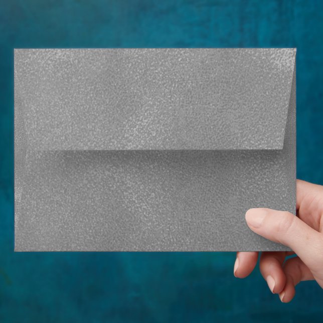 Silver Grey Envelope (Hand)