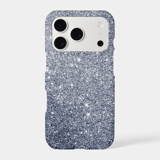 Silver Grey Glitter Background Customised  (Back)