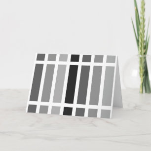 Silver Grey Hues Card