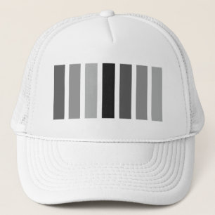 Silver Grey Hues Trucker Hat