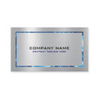 Silver Grey Metallic Texture Stainless Steel Look 