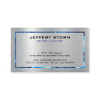 Silver Grey Metallic Texture Stainless Steel Look 