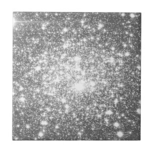 Silver Grey Sparkle Ceramic Tile