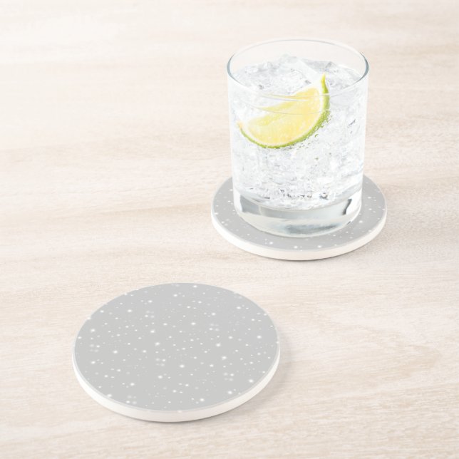 Silver Grey Starlight Coaster (Side)