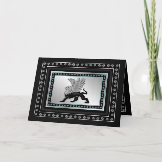 Silver Griffin Card (Front)