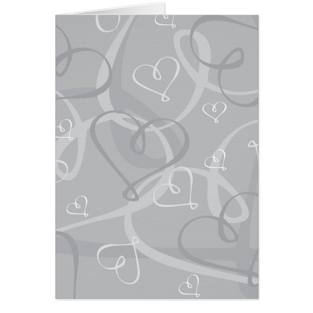 Silver heart pattern (Front)