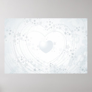Silver heart, poster