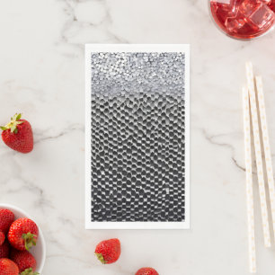 Silver Here AI art  Napkin