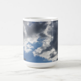 "Silver in the Sky" Clouds on a Coffee Mug