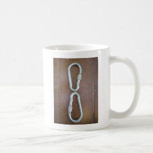 Silver infinity coffee mug