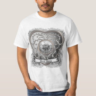 Silver Jewel Fairy Heart  T-Shirt