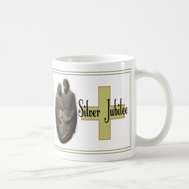 Silver Jubilee Gifts For Nuns Coffee Mug (Right)