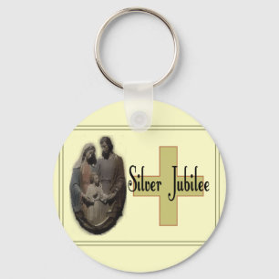 Silver Jubilee Gifts For Nuns Key Ring