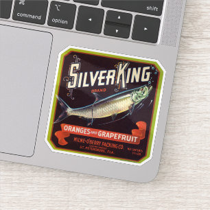 Silver King Brand Oranges and Grapefruit Label