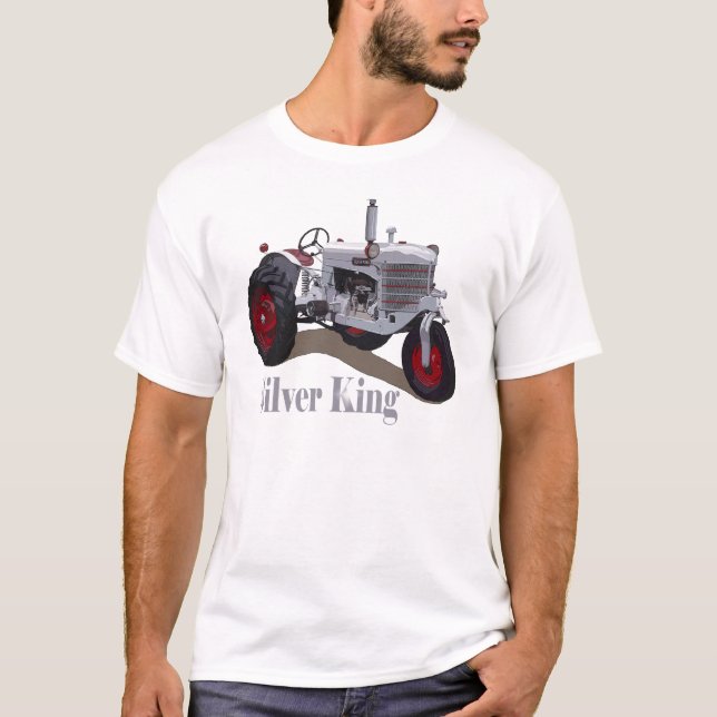 Silver King Tractor T-Shirt (Front)