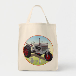 Silver King Tractor Tote Bag