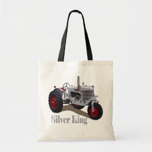 Silver King Tractor Tote Bag