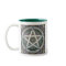 Silver Knotwork Pentacle Mug