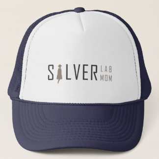 Silver Lab Mum Trucker Hat