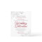 Silver Lace Red on White Budget Wedding Invitation