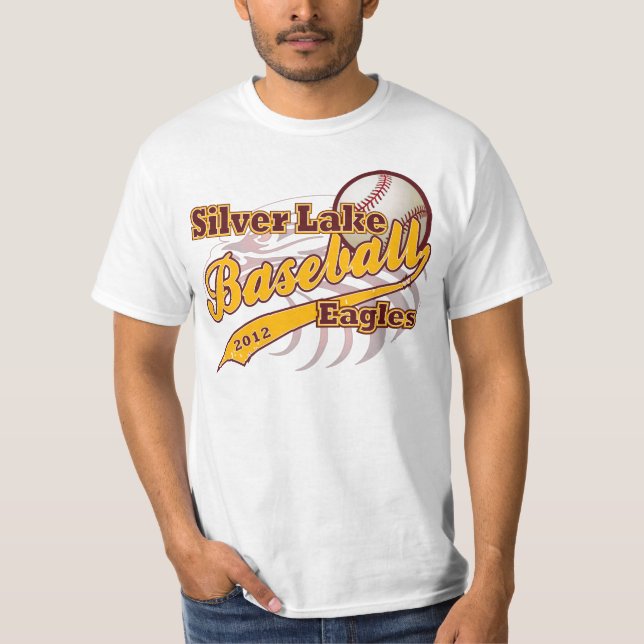 Silver Lake Eagles Baseball T-Shirt (Front)