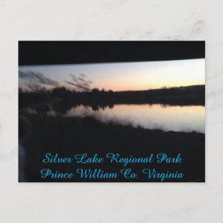 Silver Lake Regional Park @ Sunset Postcard