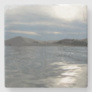 Silver Lake Sand Dunes Stone Coaster