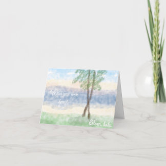 Silver Lake Wish You Were Here Card