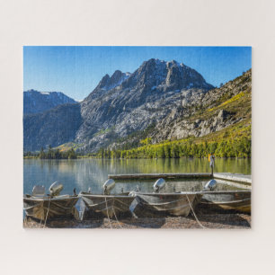 Silver Lake with Carson Peak Jigsaw Puzzle