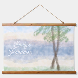Silver Lake Your Paradise Custom Hanging Tapestry